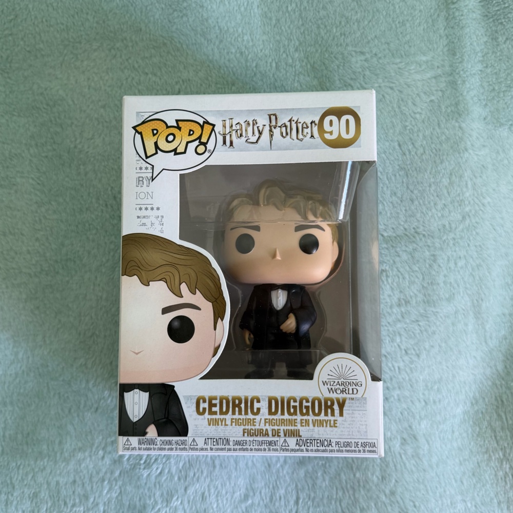Funko Pop! Harry Potter Figure with Black Suit and Brown Hair